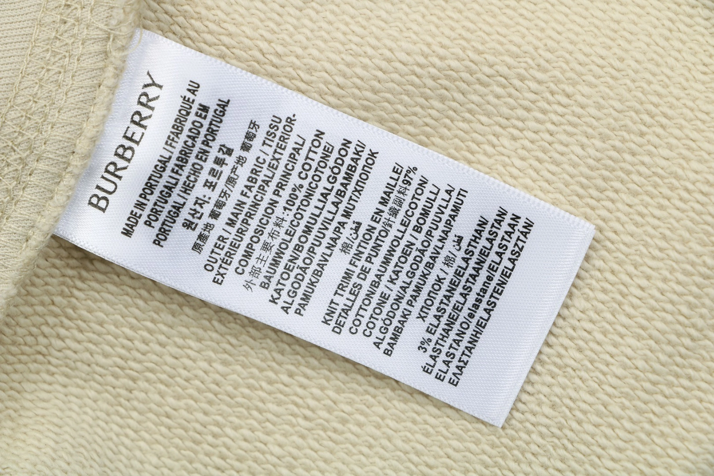 Burberry Horse Logo Graphic Shorts Wash label