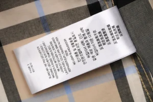 Burberry Patchwork Vintage Check Shirt Wash label