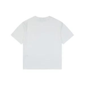Burberry Phantom Equestrian Knight Logo Print T-Shirt White Back view