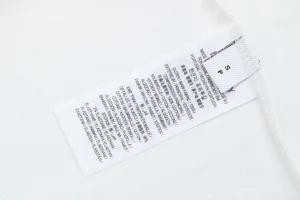 Burberry Phantom Logo Print T-Shirt White Wash label