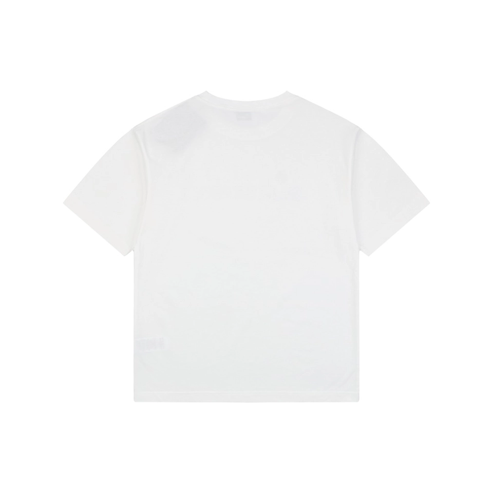 Burberry Phantom Logo Print T-Shirt White Back view