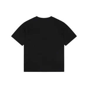 Burberry Rose Knight Embroidered T-Shirt Black Back view