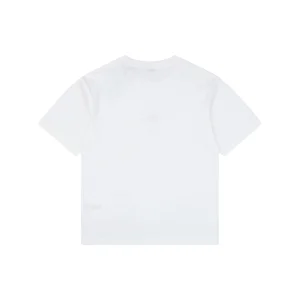 Burberry Rose Knight Embroidered T-Shirt White Back view