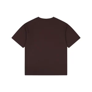 Burberry Thistle Logo Print T-Shirt Brown Back view