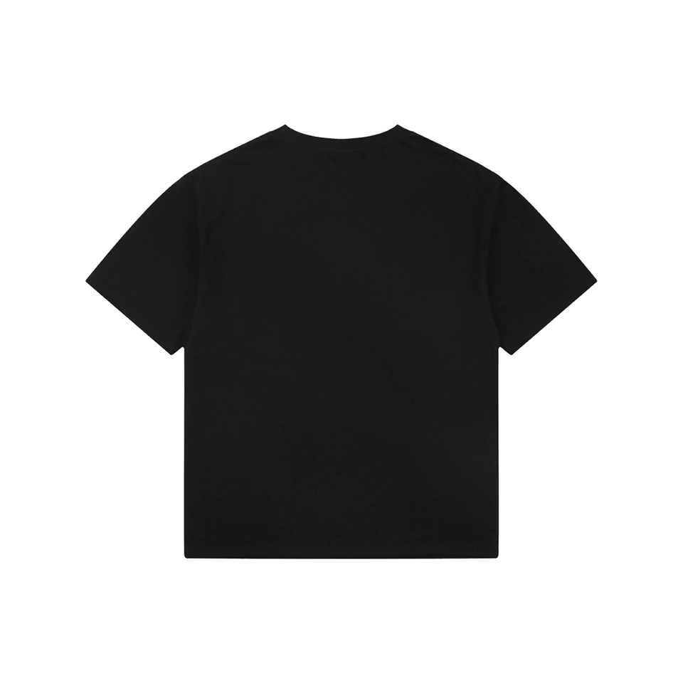 Burberry Vintage Check BT Logo T-Shirt Black Back view