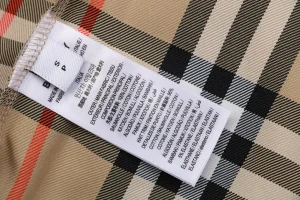 Burberry Vintage Check Drawstring Shorts Brown Wash label