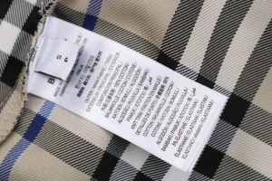 Burberry Vintage Check Drawstring Shorts Khaki Wash label