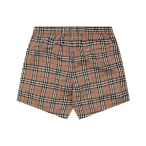 Burberry Vintage Check Lined Shorts Back view