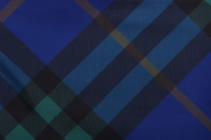 Burberry Vintage Check Mesh-Lined Nylon Shorts Blue