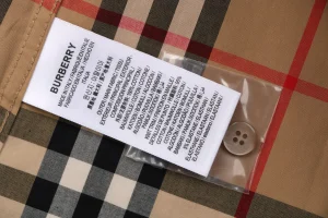 Burberry Vintage Check T-Shirt Wash label