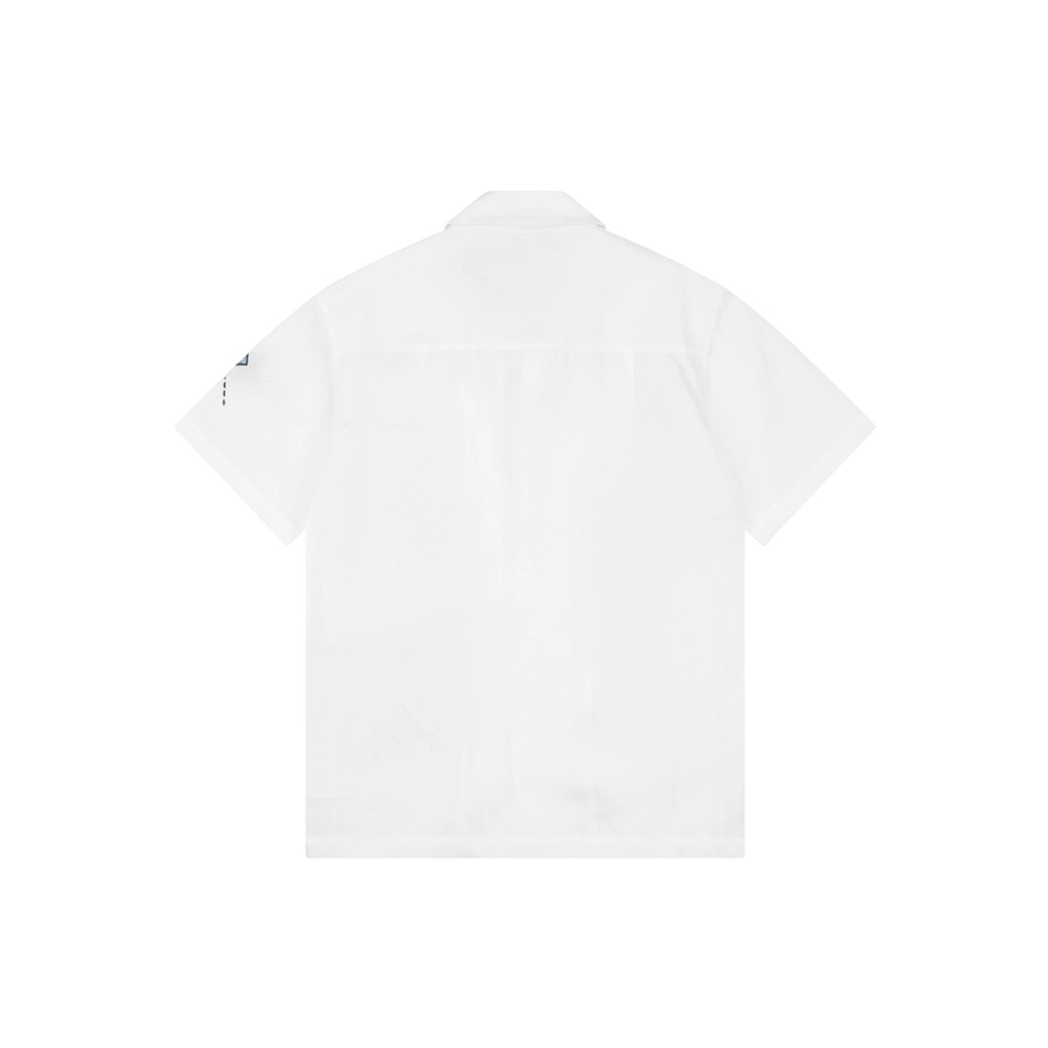 Fendi Geometric Embroidered T-Shirt Back view