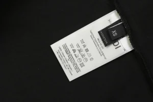Fendi Monster Eyes Rubber Patch T-Shirt Wash label