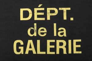 Gallery Dept. Distressed French Logo T-Shirt Back Print