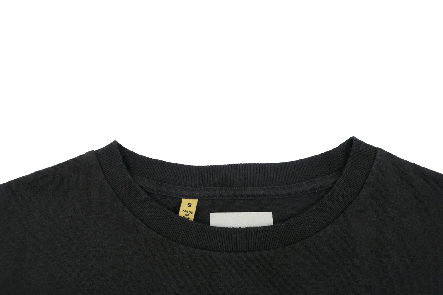 Gallery Dept. Distressed French Logo T-Shirt Collar
