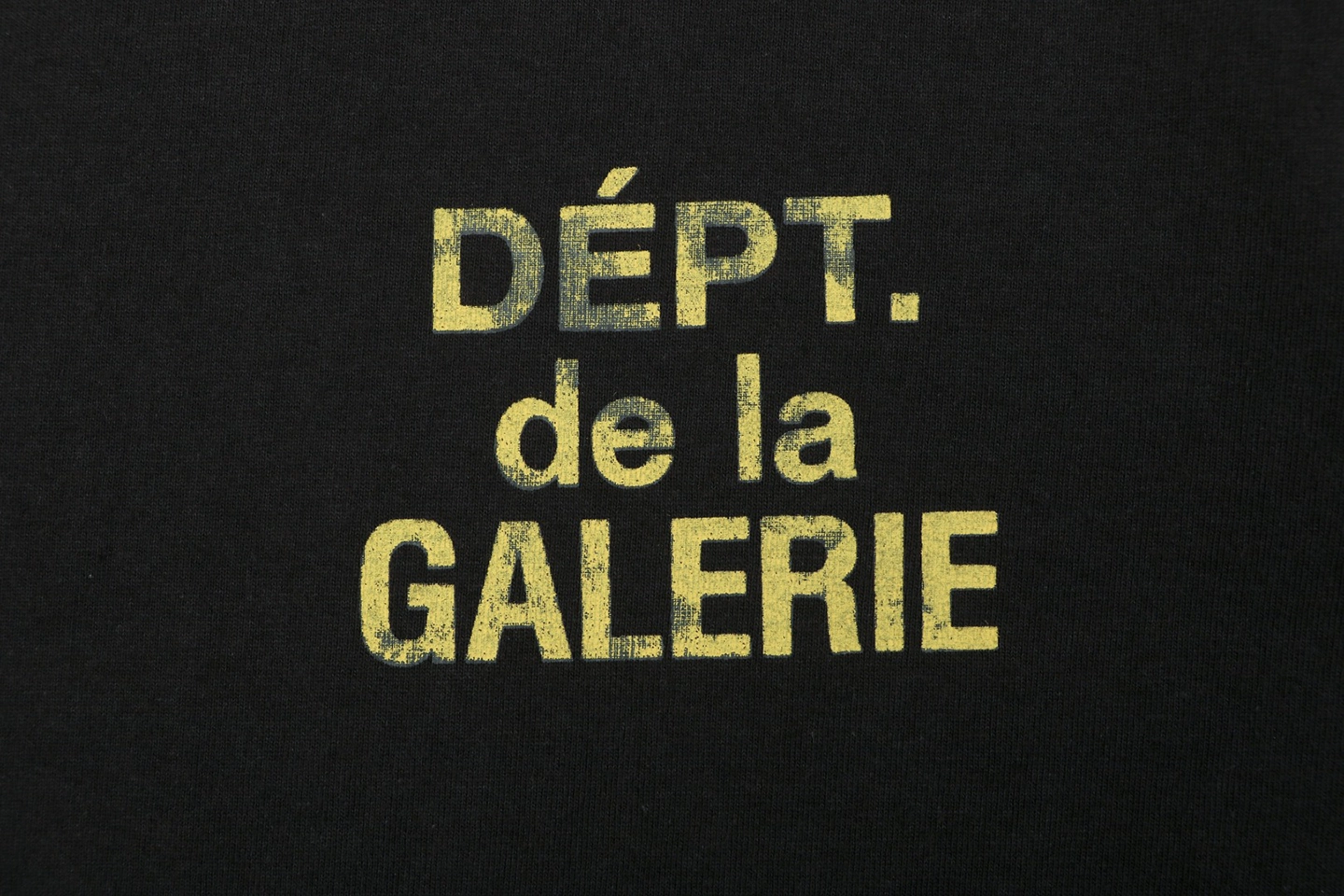 Gallery Dept. Distressed French Logo T-Shirt Front Print