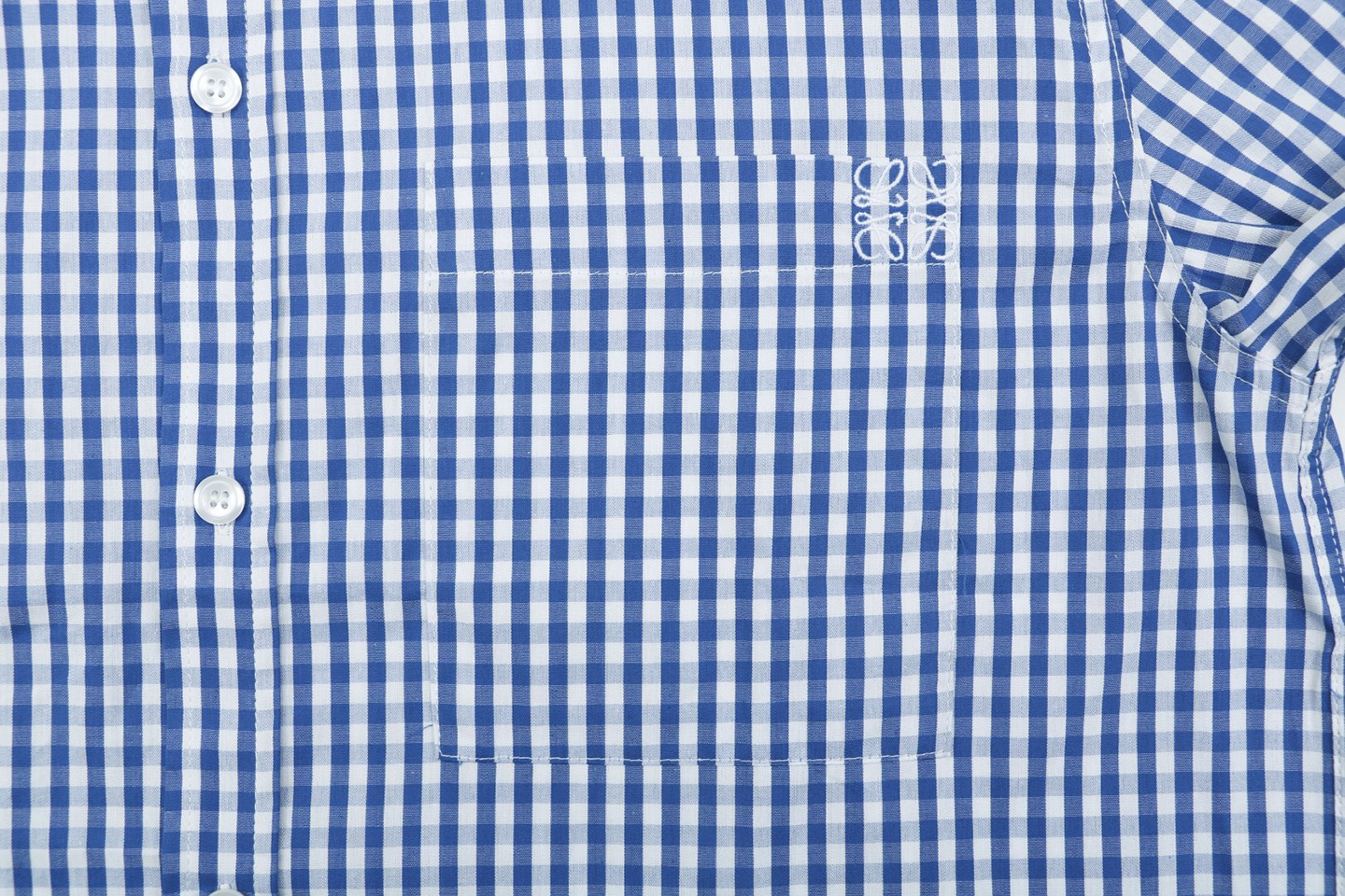 Loewe Anagram Pocket Check Shirt