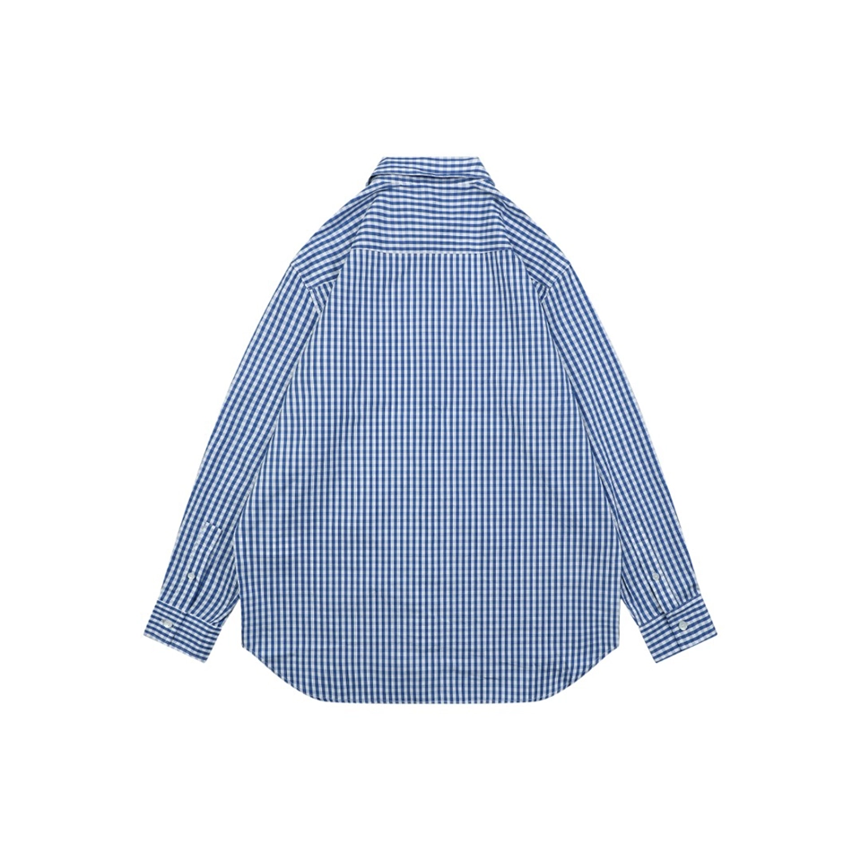 Loewe Anagram Pocket Check Shirt Back view