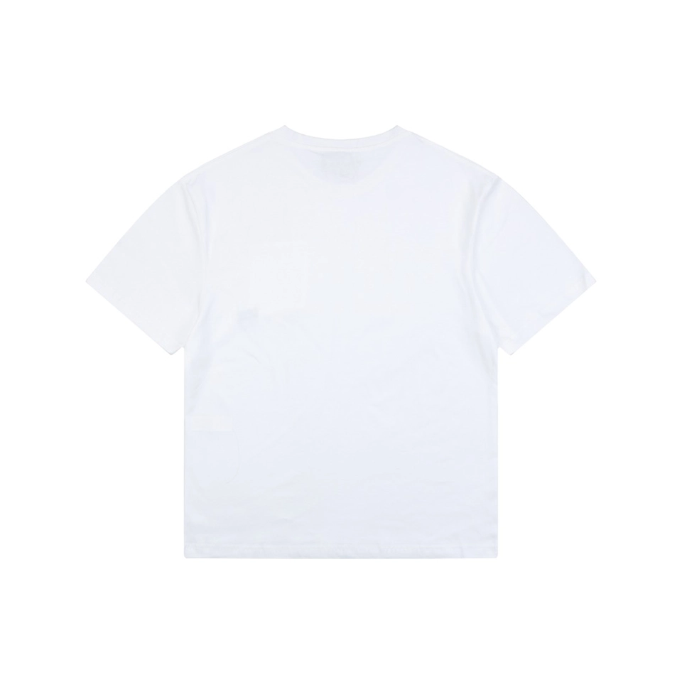 Loewe Anagram Pocket Embroidered T-Shirt White Back view