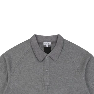Loewe Center Seam Anagram Polo T-Shirt