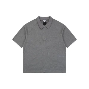 Loewe Center Seam Anagram Polo T-Shirt Front view