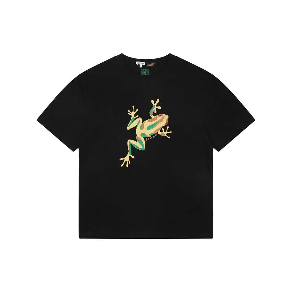 Loewe Frog Embroidered Graphic T-Shirt Front view