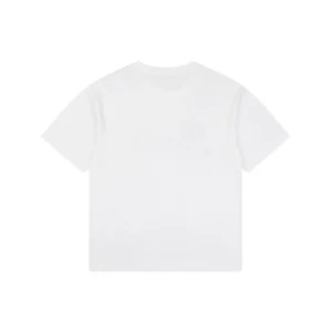 Loewe Ghost Logo Flocked T-Shirt White Back view