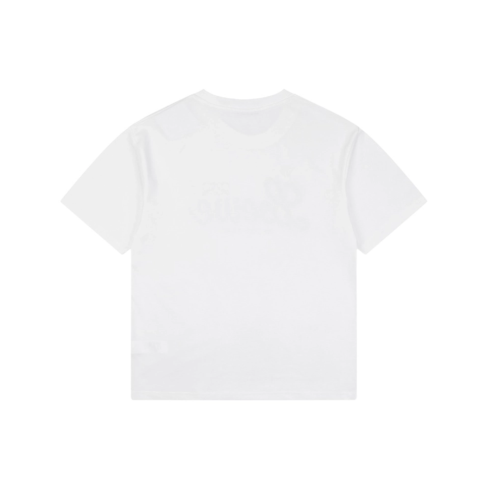 Loewe Ghost Logo Flocked T-Shirt White Back view