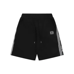 Loewe Side Tape Logo Shorts Front view