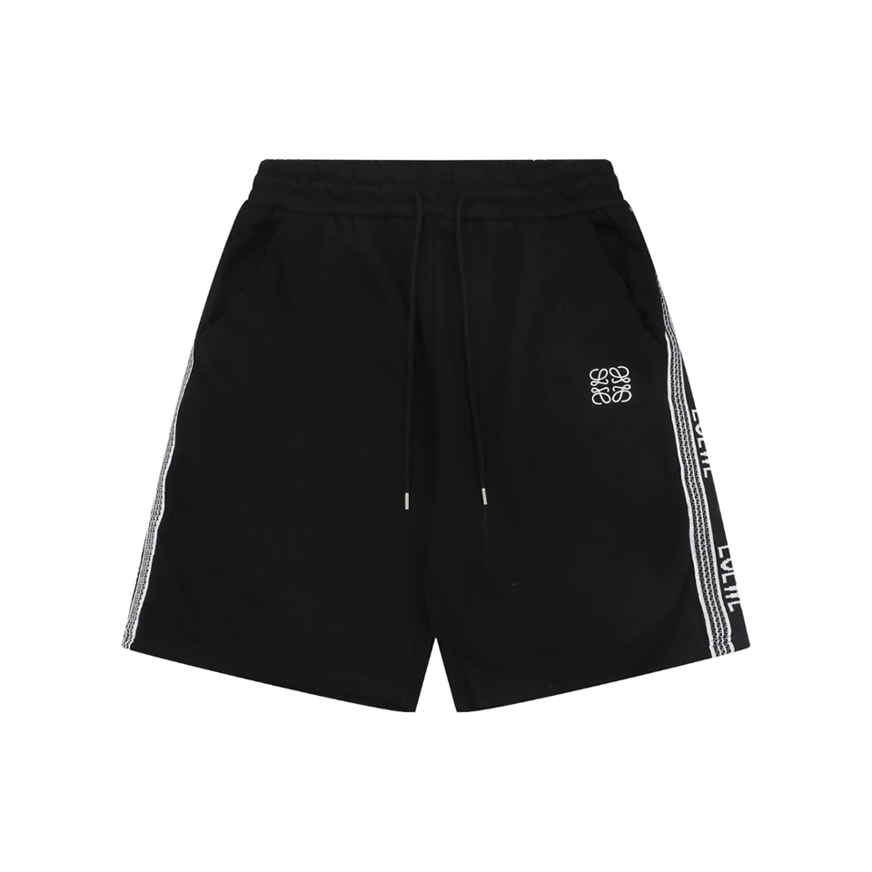 Loewe Side Tape Logo Shorts Front view