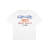 MM Graffiti Logo Print T-Shirt (White/Black)