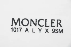 Moncler 1017 ALYX 9SM Halo Logo T-Shirt White Back Print