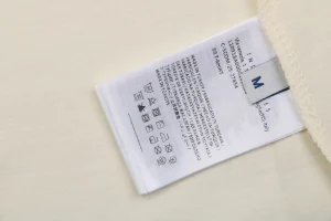 Moncler 1952 Handwritten Logo Embroidered T-Shirt Wash label