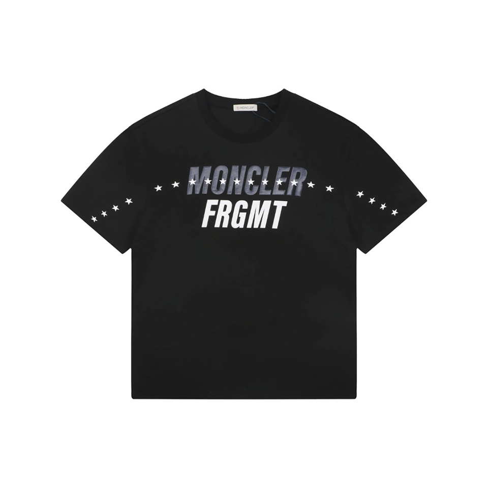 Moncler FRGMT Star Track Logo T-Shirt Front view