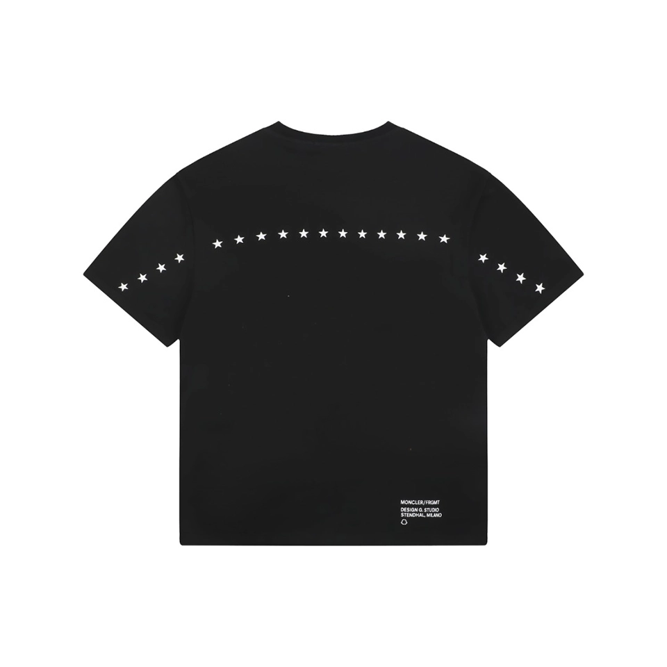 Moncler FRGMT Star Track Logo T-Shirt Back view