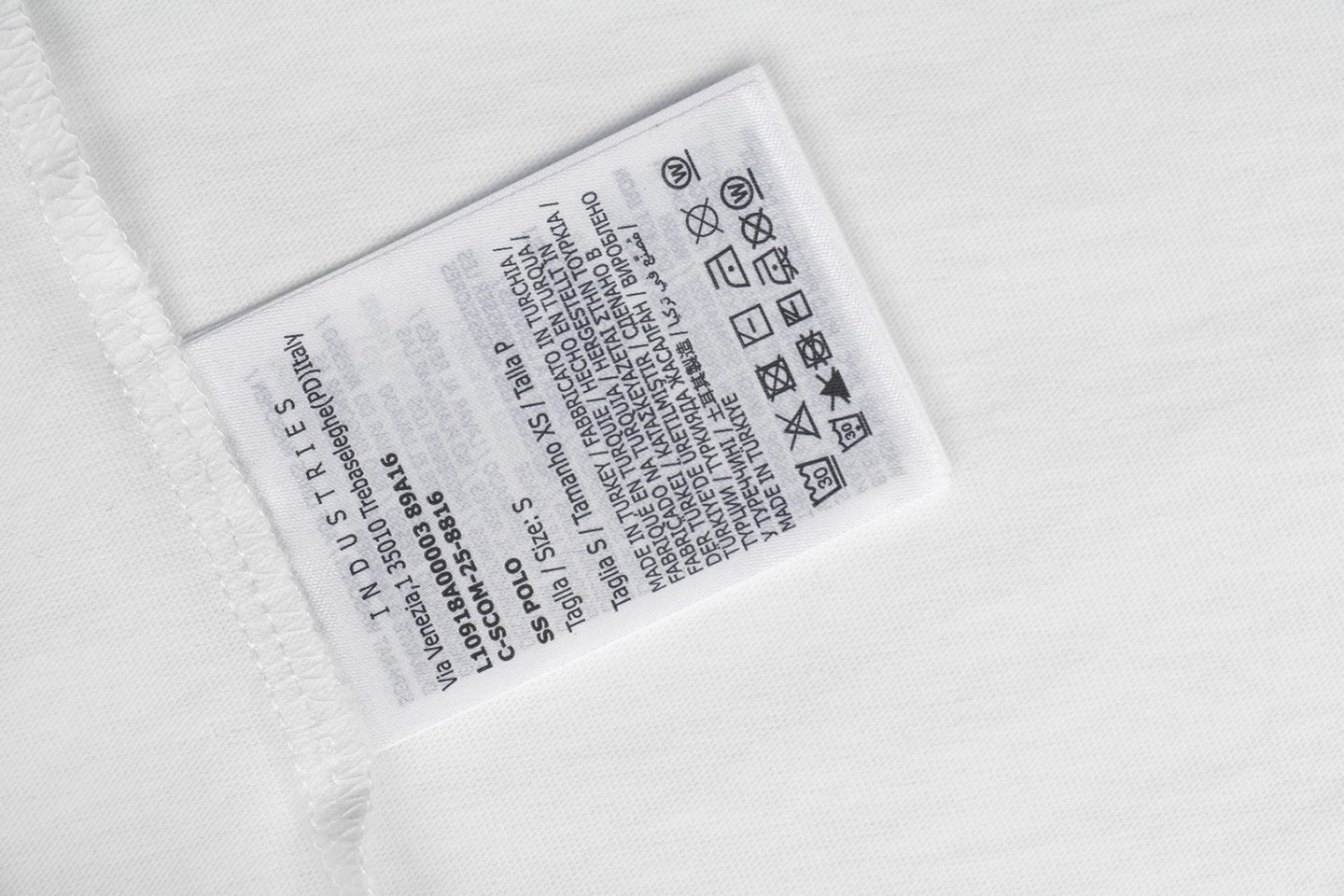 Moncler Grenoble Coordinate Logo T-Shirt Wash label