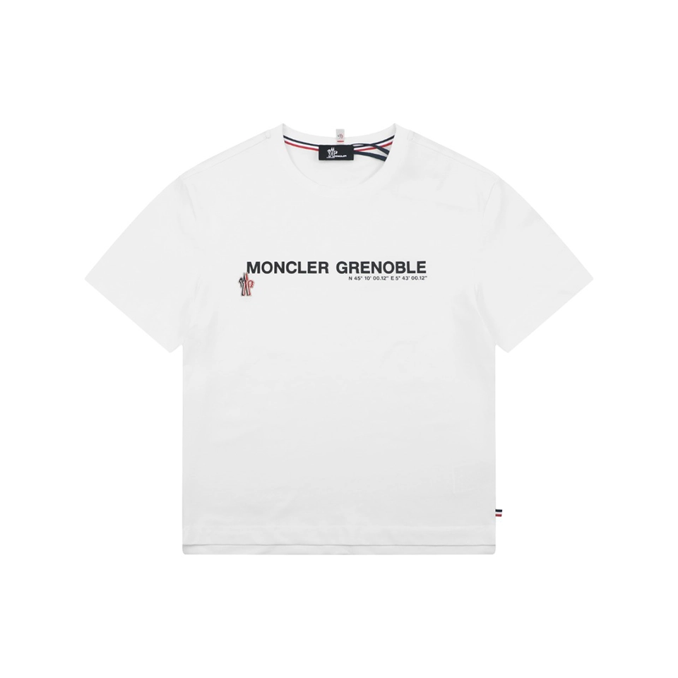 Moncler Grenoble Coordinate Logo T-Shirt Front view