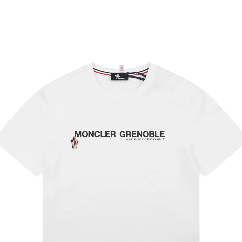 Moncler Grenoble Coordinate Logo T-Shirt