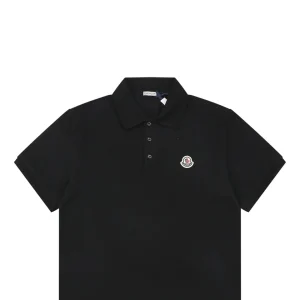Moncler Logo Embroidered Polo T-Shirt