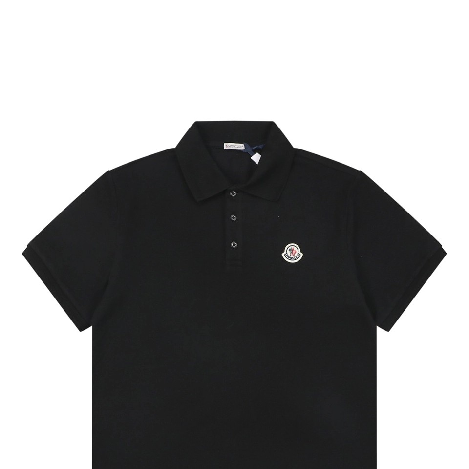 Moncler Logo Embroidered Polo T-Shirt
