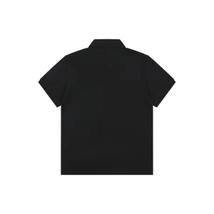 Moncler Logo Embroidered Polo T-Shirt Back view