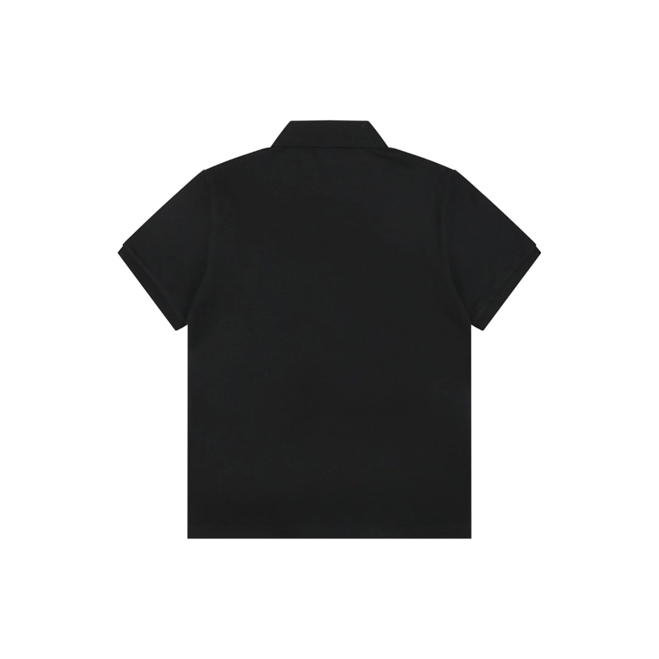 Moncler Logo Embroidered Polo T-Shirt Back view