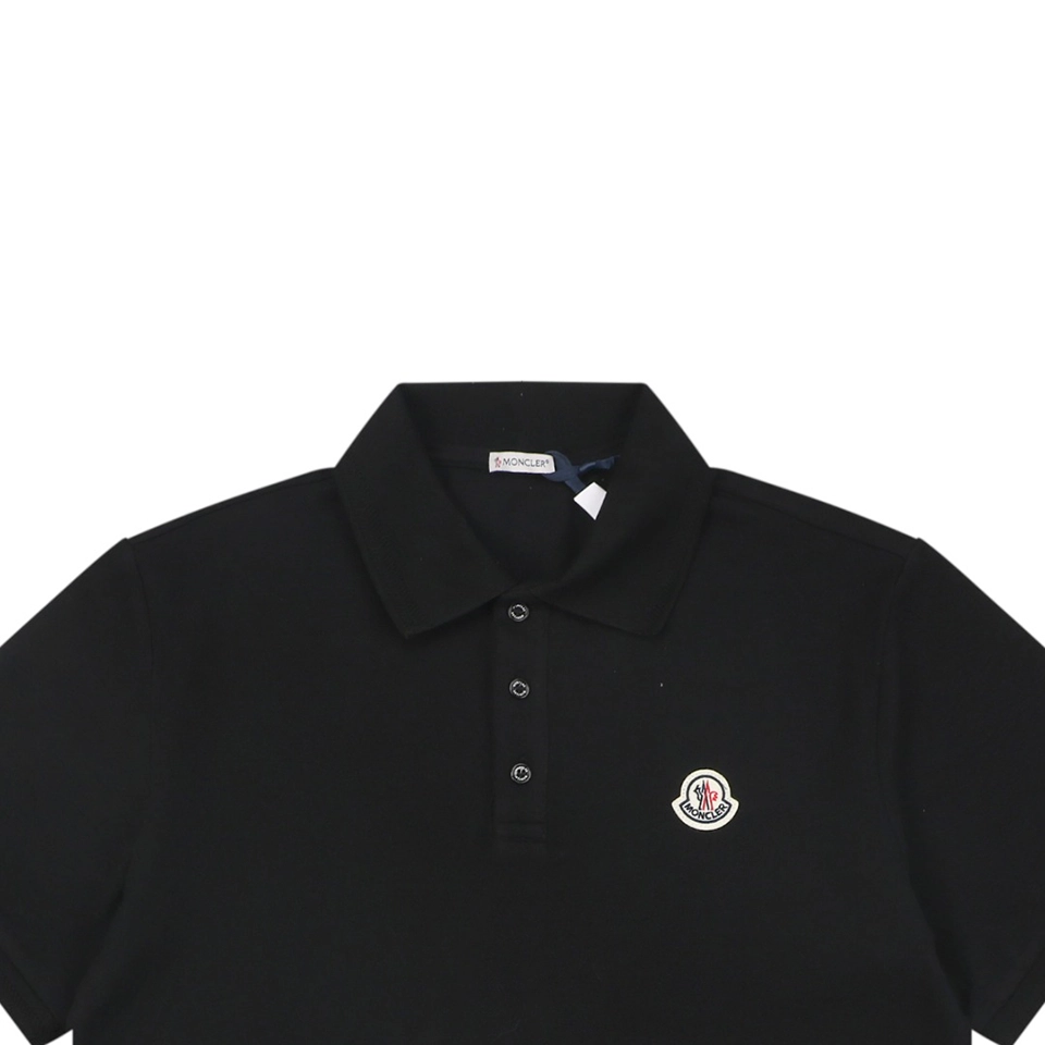 Moncler Logo Embroidered Polo T-Shirt