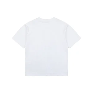 Moncler Oversized Spray Logo T-Shirt White Back view