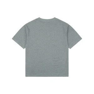 Moncler Oversized Spray Logo T-Shirt Grey Back view