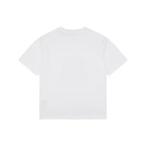 Moncler Paint Splash Logo Graphic T-Shirt White Back view