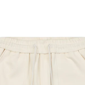 Moncler Tricolor Webbing Logo Shorts White