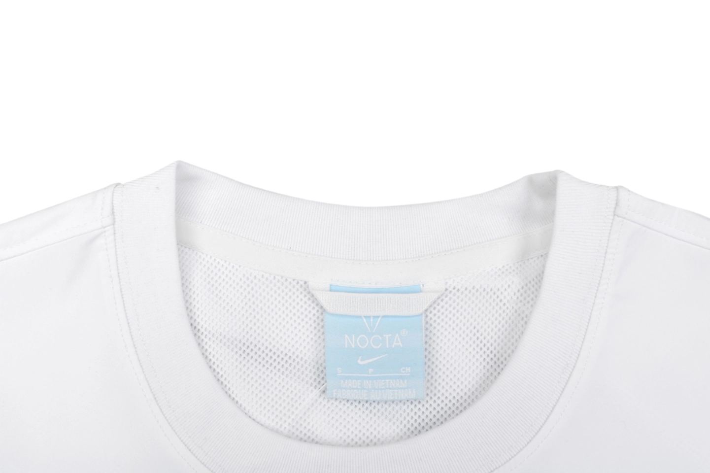 Nike NOCTA Golf Logo Print T-Shirt White Collar