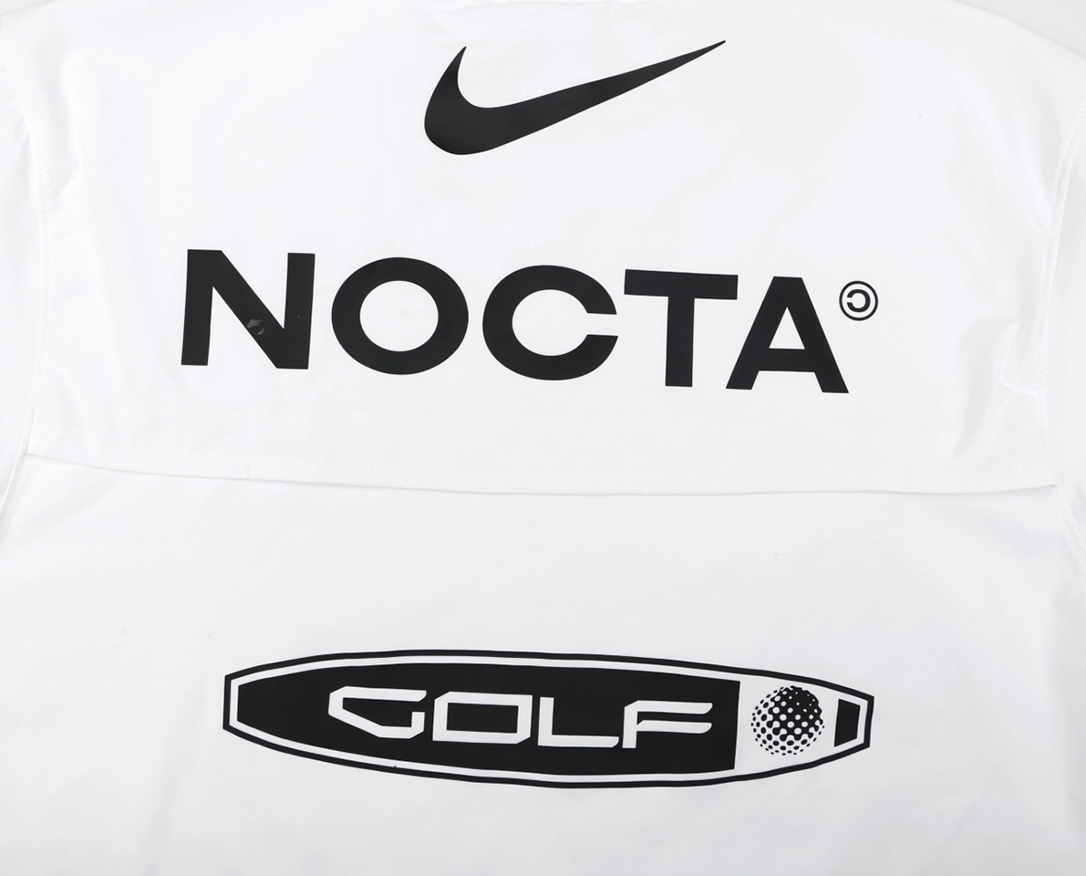 Nike NOCTA Golf Logo Print T-Shirt White Back Print