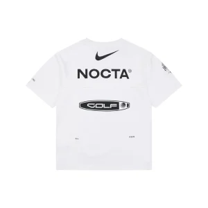 Nike NOCTA Golf Logo Print T-Shirt White Back view