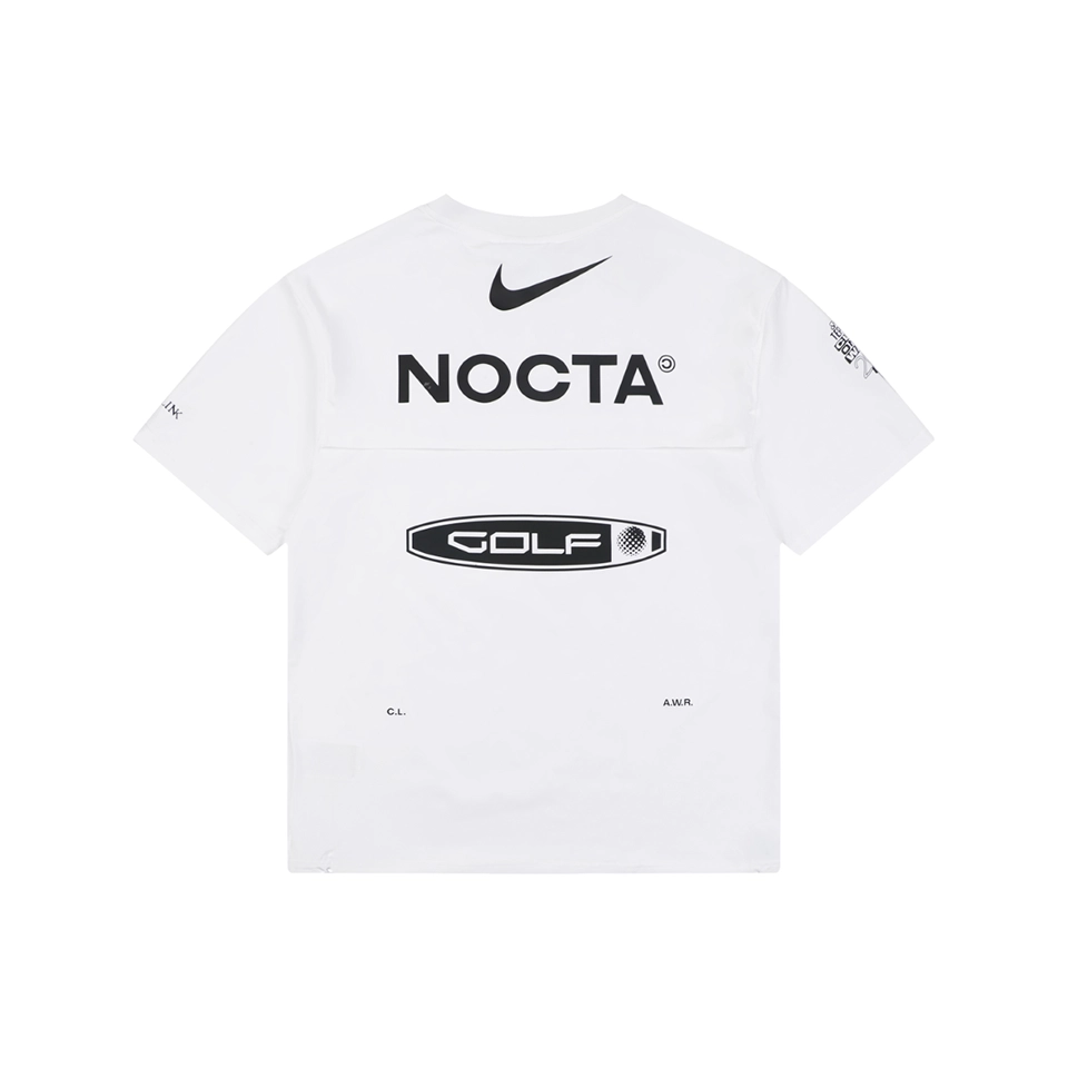 Nike NOCTA Golf Logo Print T-Shirt White Back view
